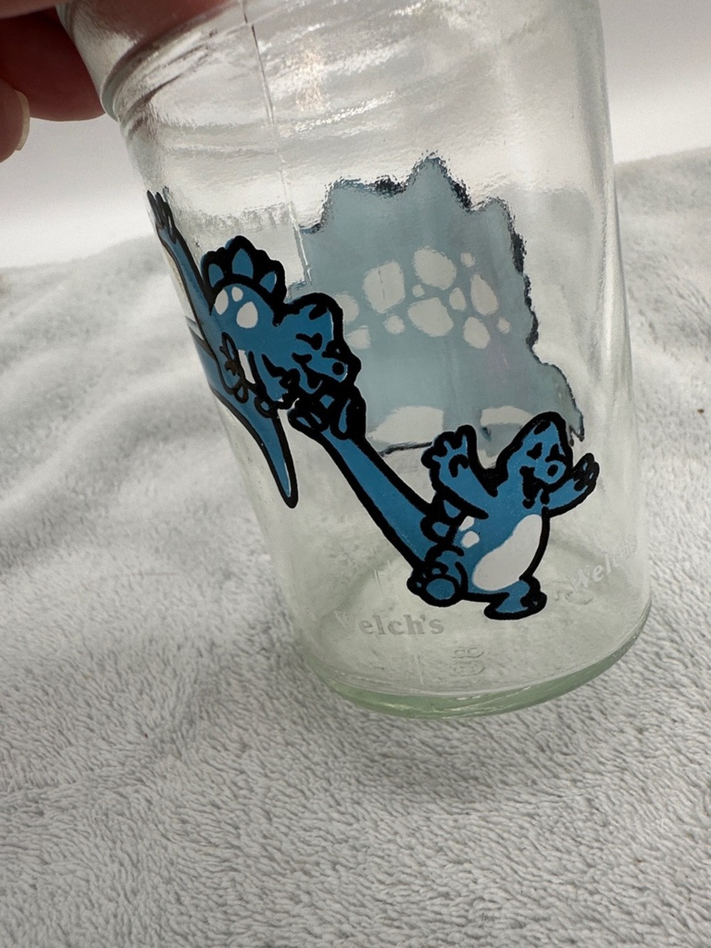 Vintage Welch’s Dinosaur Series 1988 Glass Tumbler Set-Jelly Glasses-Set of 2 - Picture 8 of 11